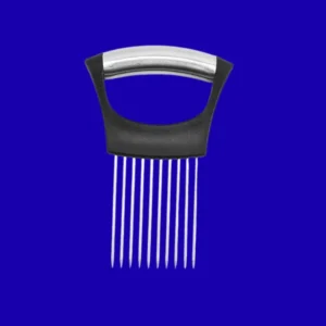 Stainless Steel Onion and Vegetable Slicer – Multipurpose Kitchen Gadget for Onions, Tomatoes, and More (1 Piece)